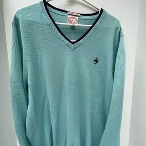 NWT! Brooks Brother Supima cotton pull-over, L
